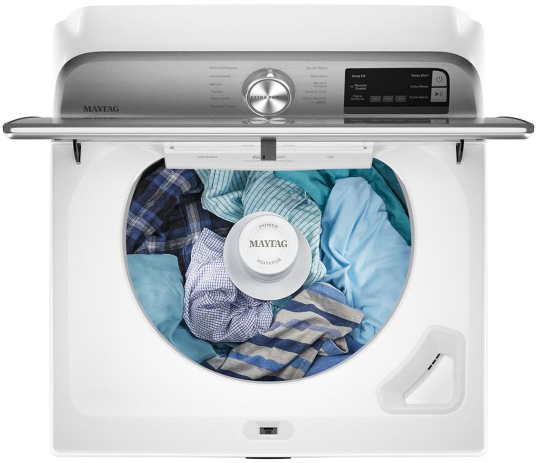 Maytag 4.7 Cu. Ft. Smart Top Load Washer with Extra Power Button White MVW6230HW - Buy