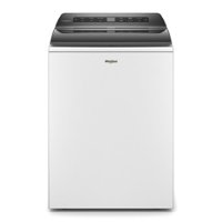 Whirlpool - 4.8 Cu. Ft. High Efficiency Top Load Washer with Pretreat Station - White - Front_Zoom