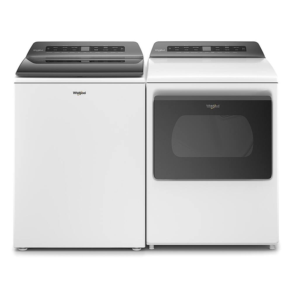 Alt View 18. Whirlpool - 4.8 Cu. Ft. High Efficiency Top Load Washer with Pretreat Station - White.