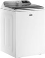 Angle Zoom. Maytag - 5.3 Cu. Ft. Top Load Washer with Extra Power Button - White.
