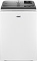 Front Zoom. Maytag - 5.3 Cu. Ft. High Efficiency Smart Top Load Washer with Extra Power Button - White.