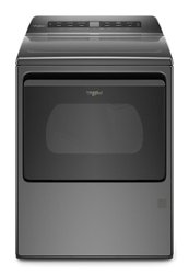 Whirlpool - 7.4 Cu. Ft. Gas Dryer with AccuDry Sensor Drying System - Chrome Shadow - Front_Zoom