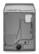 Alt View 11. Whirlpool - 7.4 Cu. Ft. Gas Dryer with AccuDry Sensor Drying System - Chrome Shadow.
