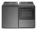 Alt View 18. Whirlpool - 7.4 Cu. Ft. Gas Dryer with AccuDry Sensor Drying System - Chrome Shadow.
