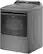 Left. Whirlpool - 7.4 Cu. Ft. Electric Dryer with AccuDry Sensor Drying Technology - Chrome Shadow.