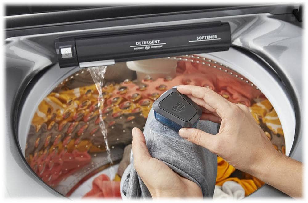 Alt View 14. Whirlpool - 4.7 Cu. Ft. Top Load Washer with Pretreat Station - Chrome Shadow.