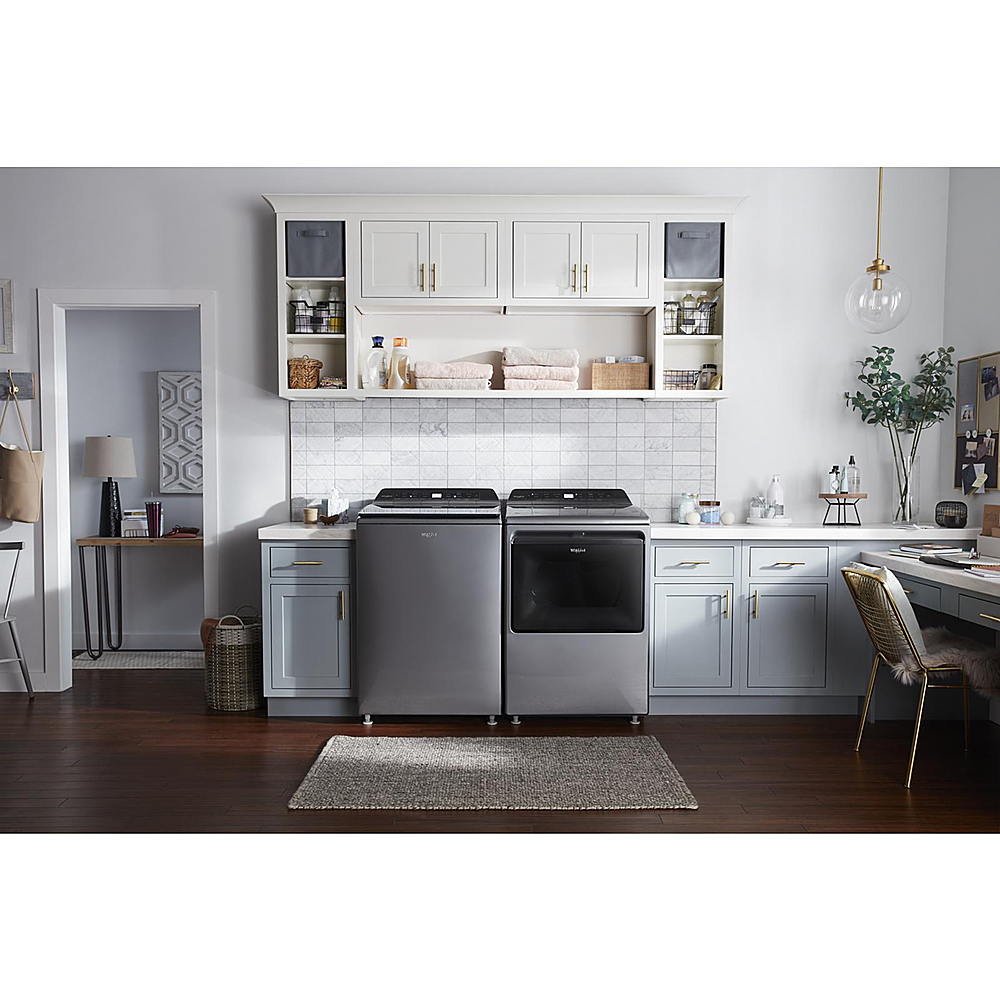 Alt View 19. Whirlpool - 4.7 Cu. Ft. Top Load Washer with Pretreat Station - Chrome Shadow.