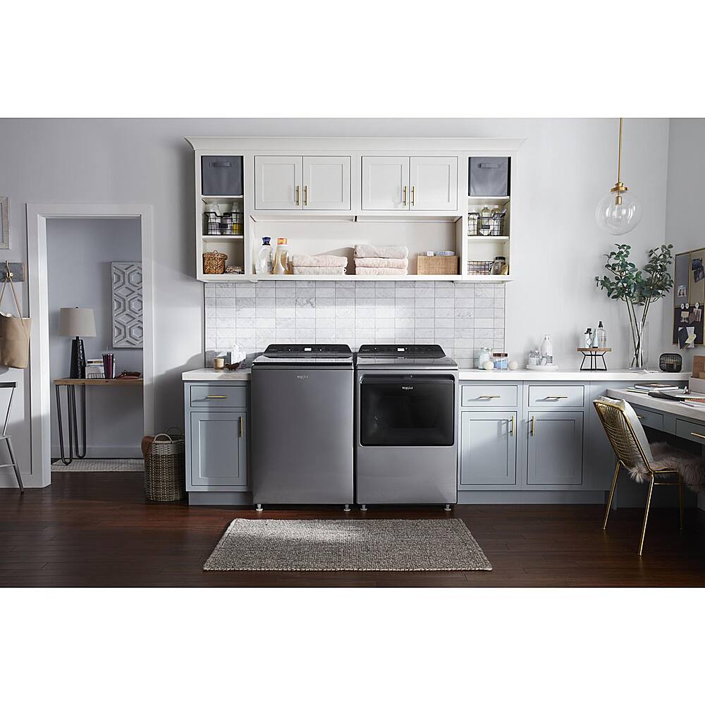 Alt View 19. Whirlpool - 4.7 Cu. Ft. Top Load Washer with Pretreat Station - Chrome Shadow.