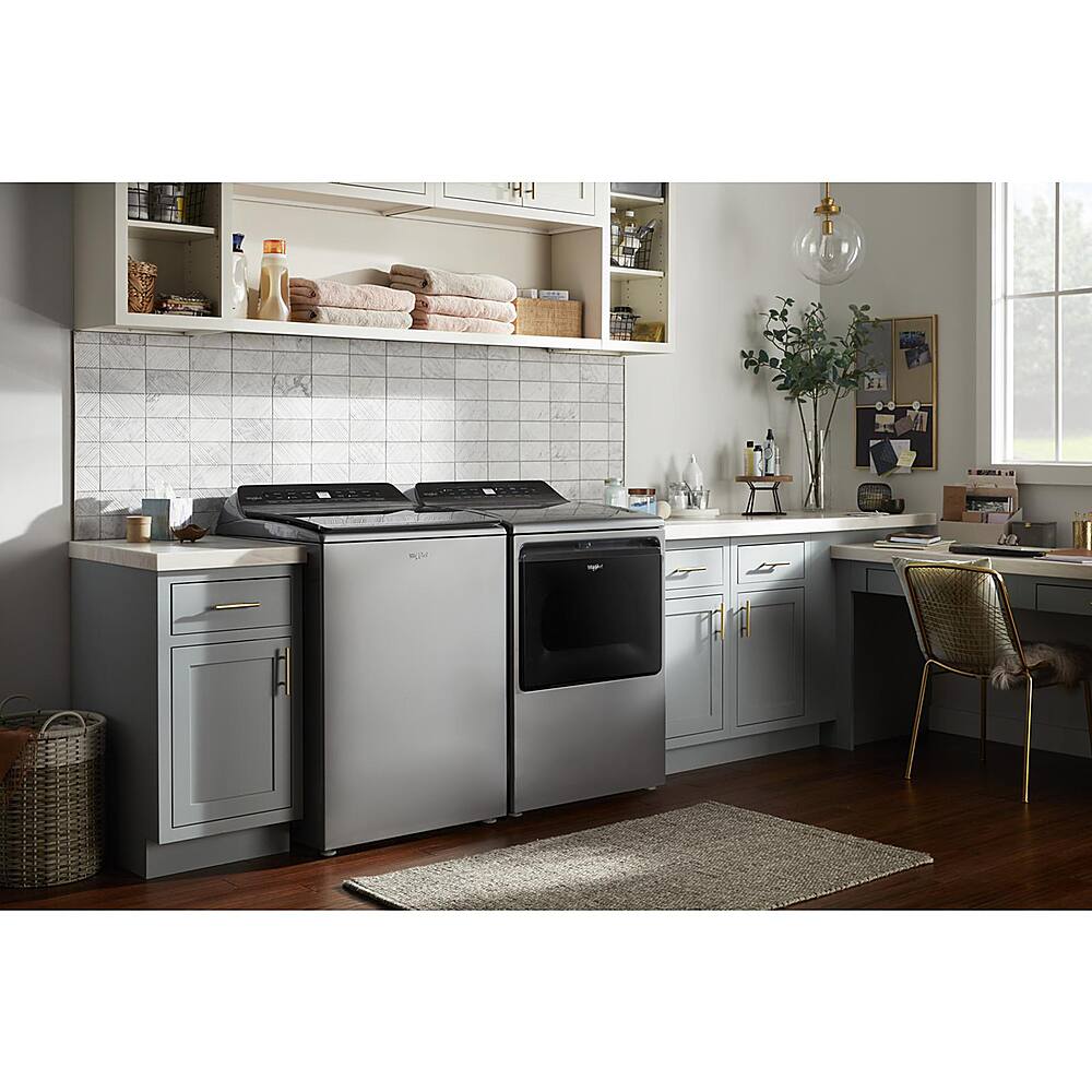 Alt View 20. Whirlpool - 4.7 Cu. Ft. Top Load Washer with Pretreat Station - Chrome Shadow.