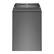 Front. Whirlpool - 5.3 Cu. Ft. High Efficiency Smart Top Load Washer with Load & Go Dispenser - Chrome Shadow.