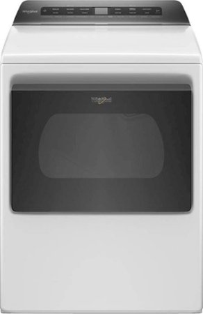Whirlpool - 7.4 Cu. Ft. Smart Gas Dryer with Intuitive Controls - White