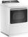 Angle. Whirlpool - 7.4 Cu. Ft. Smart Electric Dryer with Steam and Intuitive Controls - White.