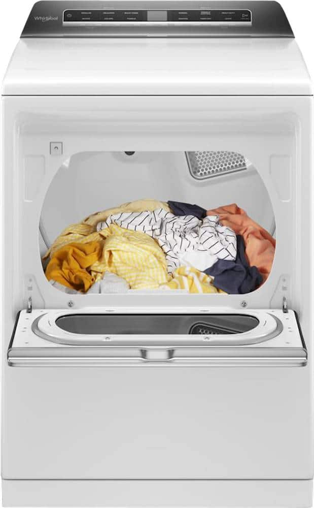 Best Buy: Whirlpool 7.4 Cu. Ft. Smart Electric Dryer With Steam And ...