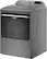 Left. Maytag - 7.4 Cu. Ft. Smart Gas Dryer with Extra Power Button - Metallic Slate.