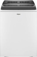 Whirlpool - 4.8 Cu. Ft. High Efficiency Smart Top Load Washer with Load & Go Dispenser - White - Front_Zoom