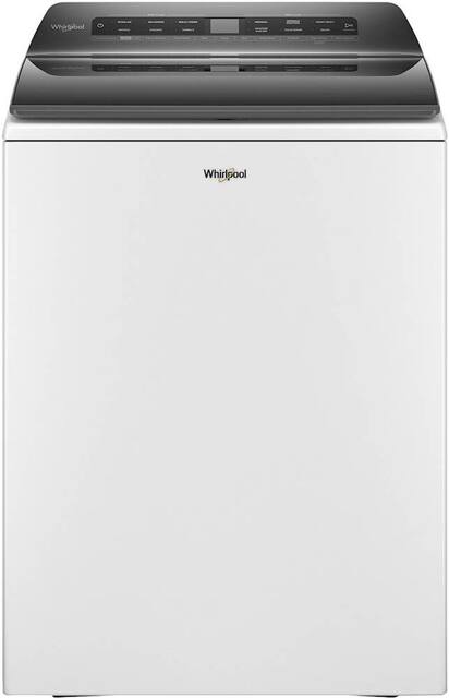 Whirlpool 4 8 Cu Ft 36 Cycle Top Load Washer With Load Go Dispenser And Smart Capable White Wtw6120hw Best Buy