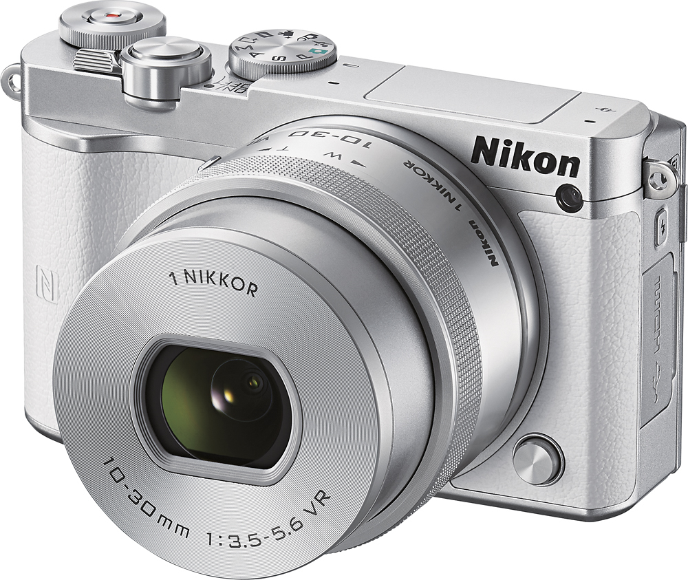 Best Buy: Nikon 1 J5 Mirrorless Camera with NIKKOR 10-30mm f/3.5