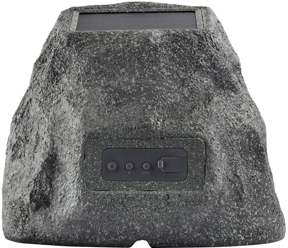 Alt View 11. ION Audio - Solar Rock Wireless Outdoor Speaker (Each) - Gray.