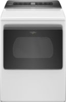 Whirlpool - 7.4 Cu. Ft. Electric Dryer with AccuDry Sensor Drying Technology - White - Front_Zoom