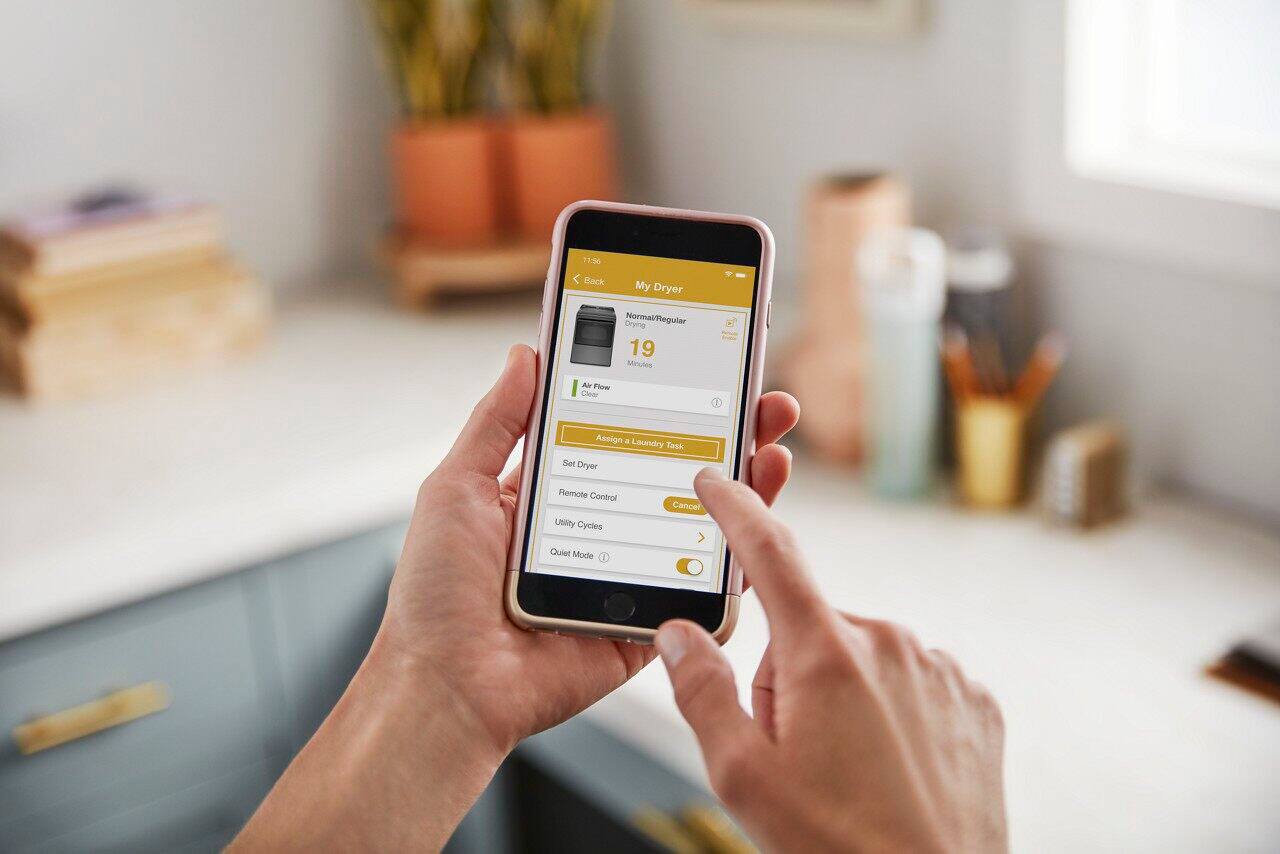 Alt View 19. Whirlpool - 7.4 Cu. Ft. Smart Electric Dryer with AccuDry Sensor Drying Technology - Chrome Shadow.