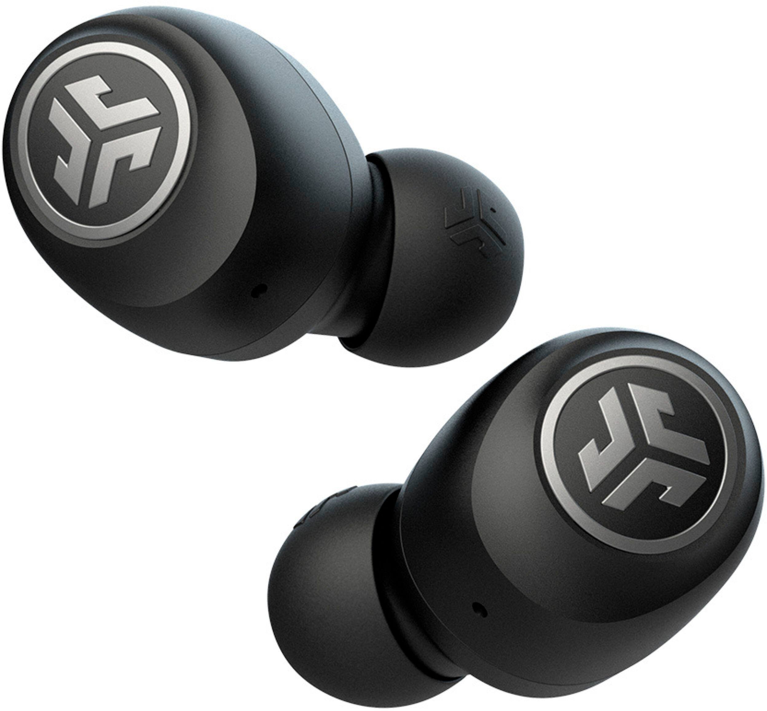 Angle. JLab - GO Air True Wireless Earbuds - Black.