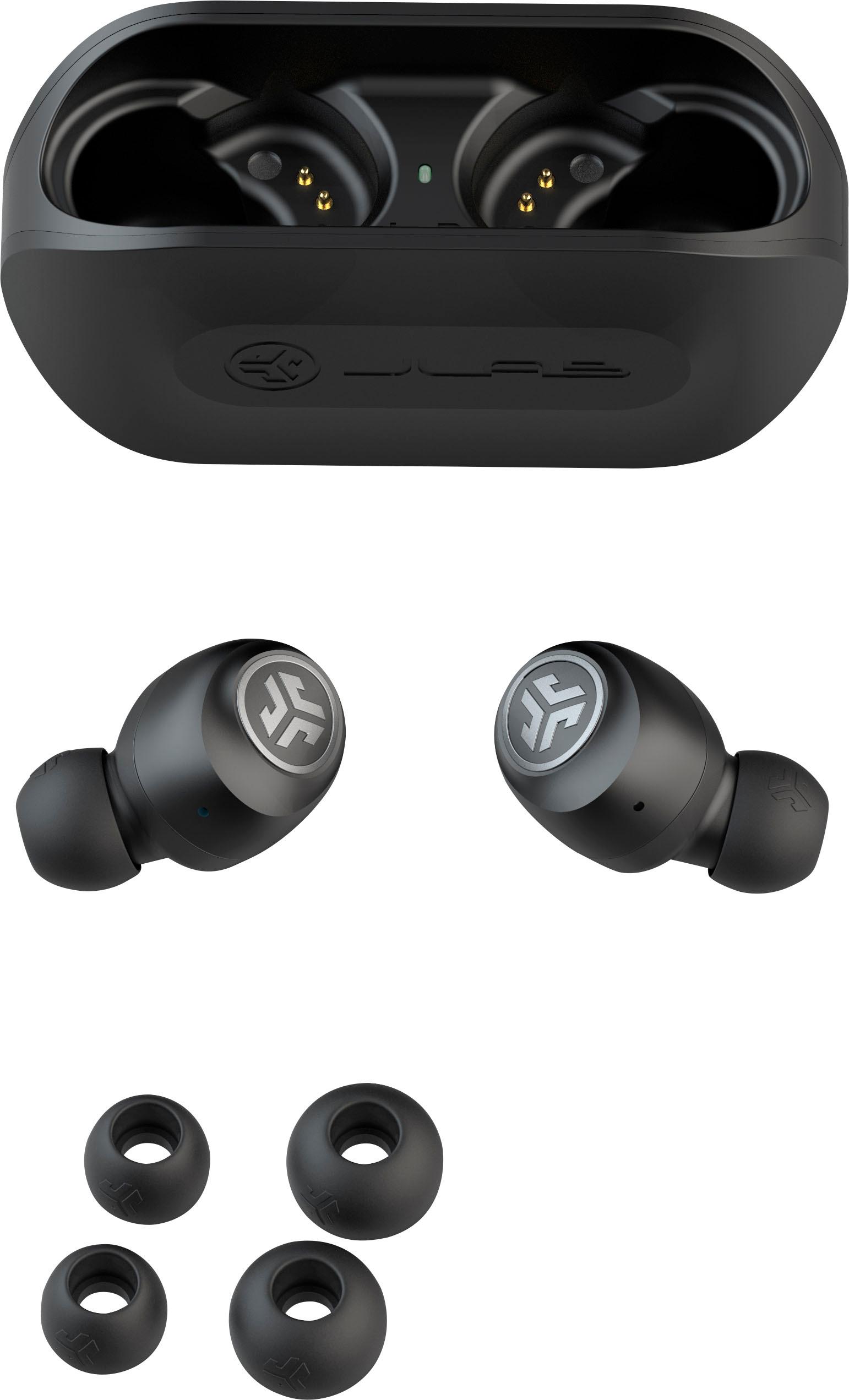 JLab GO Air True Wireless In-Ear Headphones Black EBGOAIRRBLK82 - Best Buy