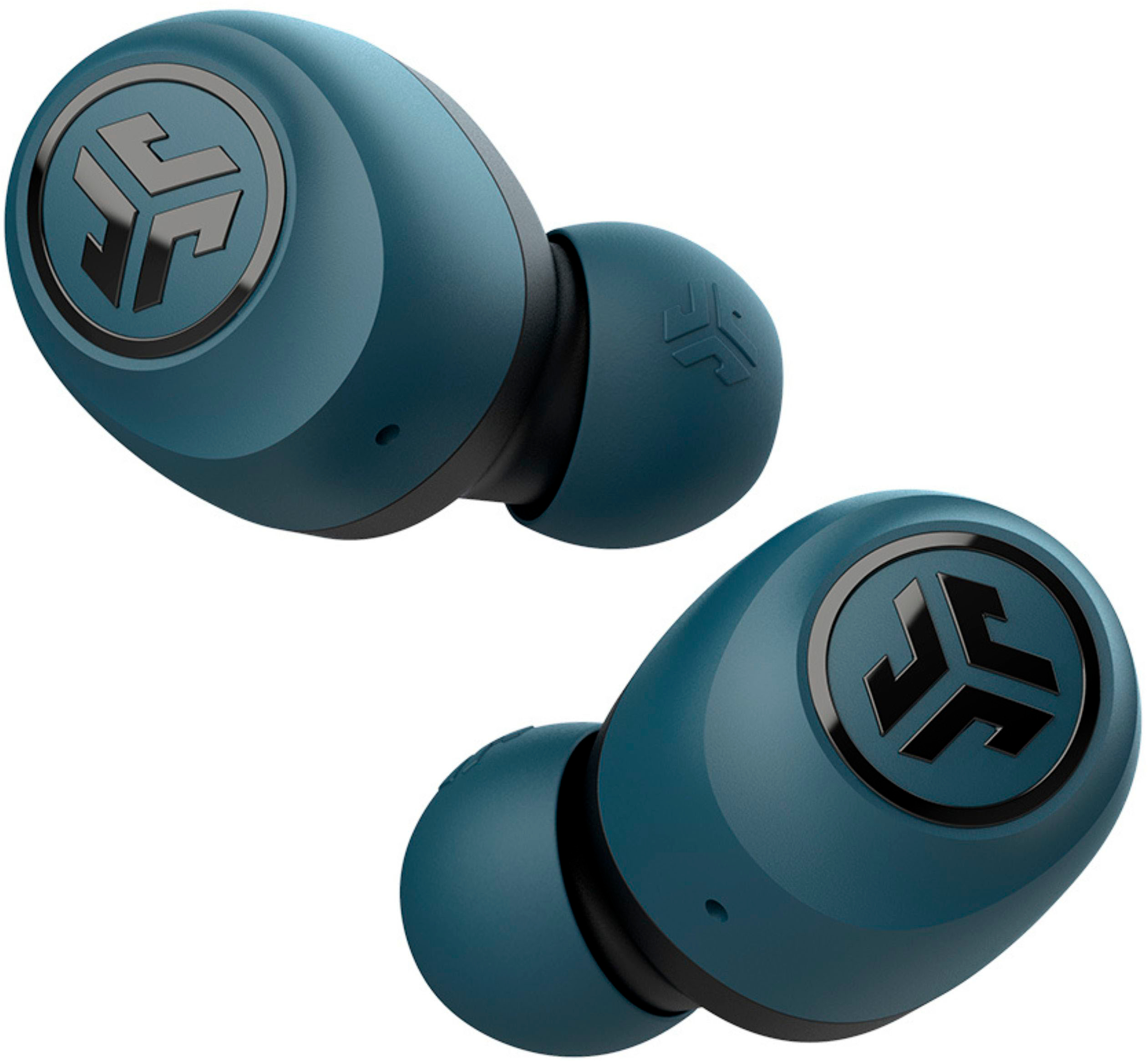 Angle View: JLab - GO Air True Wireless In-Ear Headphones - Navy/Black