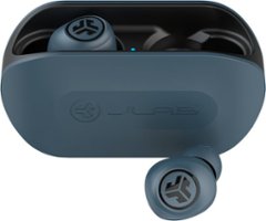 JLab - GO Air True Wireless In-Ear Headphones - Navy/Black - Front_Zoom