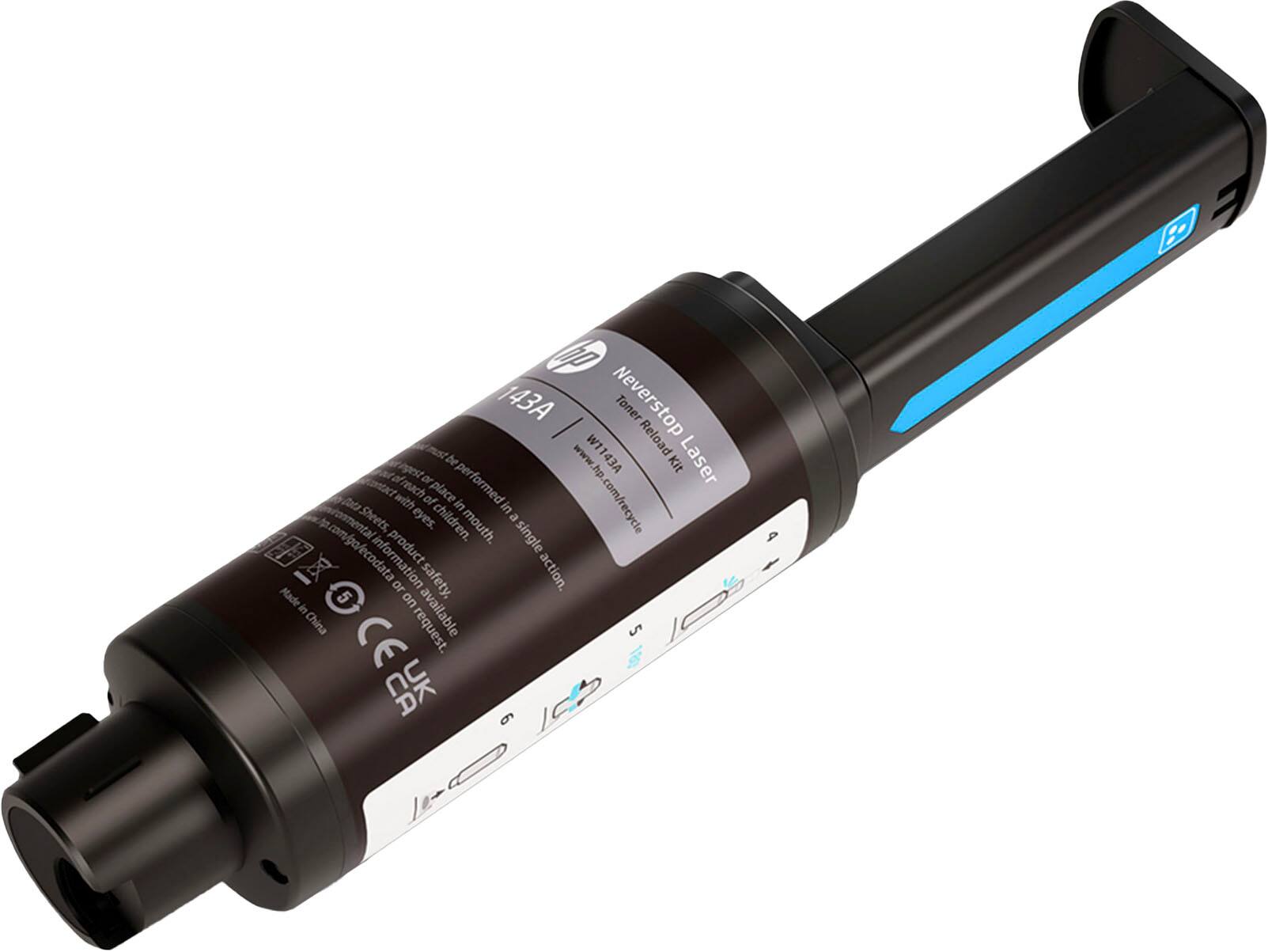 Alt View 1. HP - 143AD 2-Pack Neverstop Toner Reload Kit - Black.