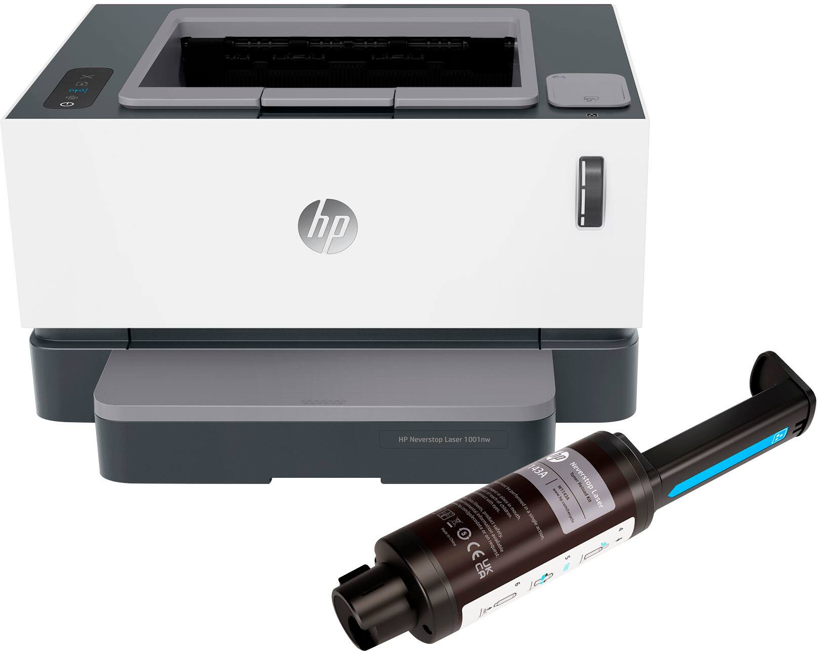 Alt View 1. HP - 143A Neverstop Toner Reload Kit - Black.
