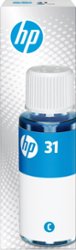 HP - 31 Cyan Original Ink Bottle - Front_Zoom