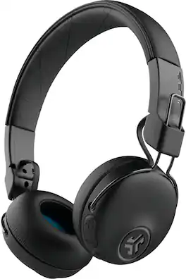 JLab - Studio ANC Wireless On-Ear Headphones - Black