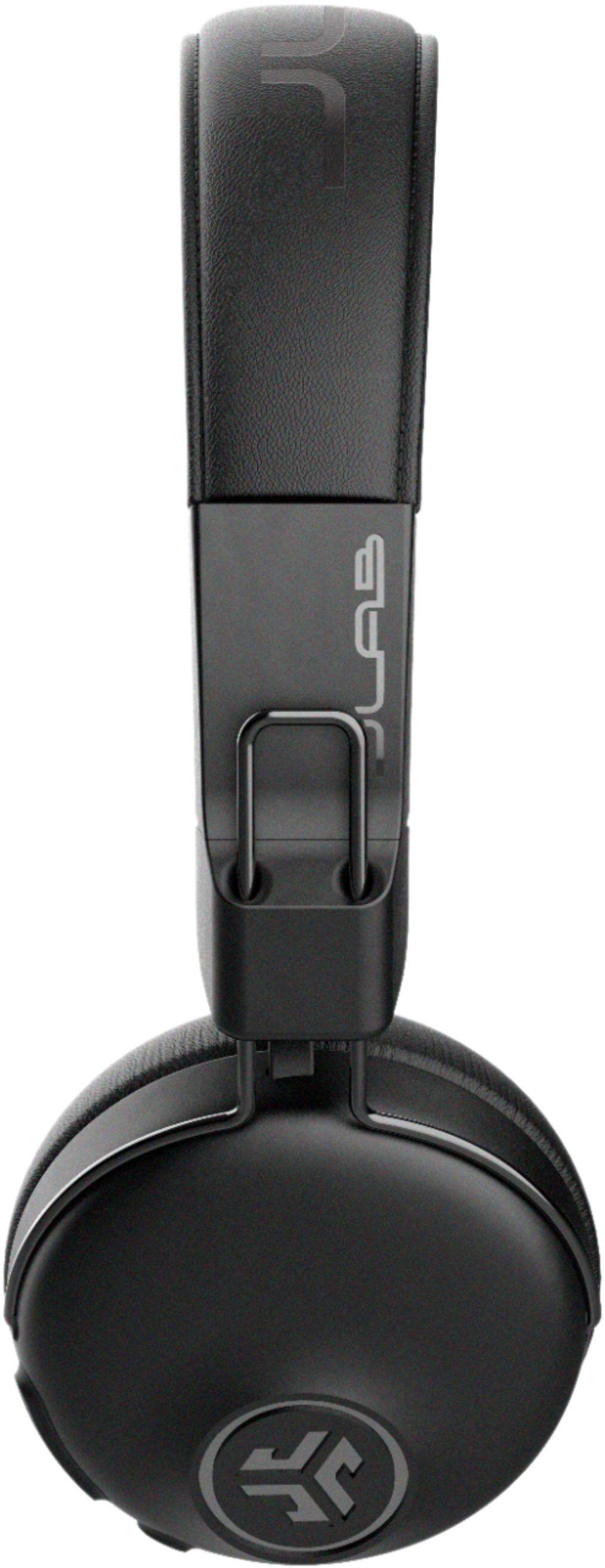Alt View 11. JLab - Studio ANC Wireless On-Ear Headphones - Black.