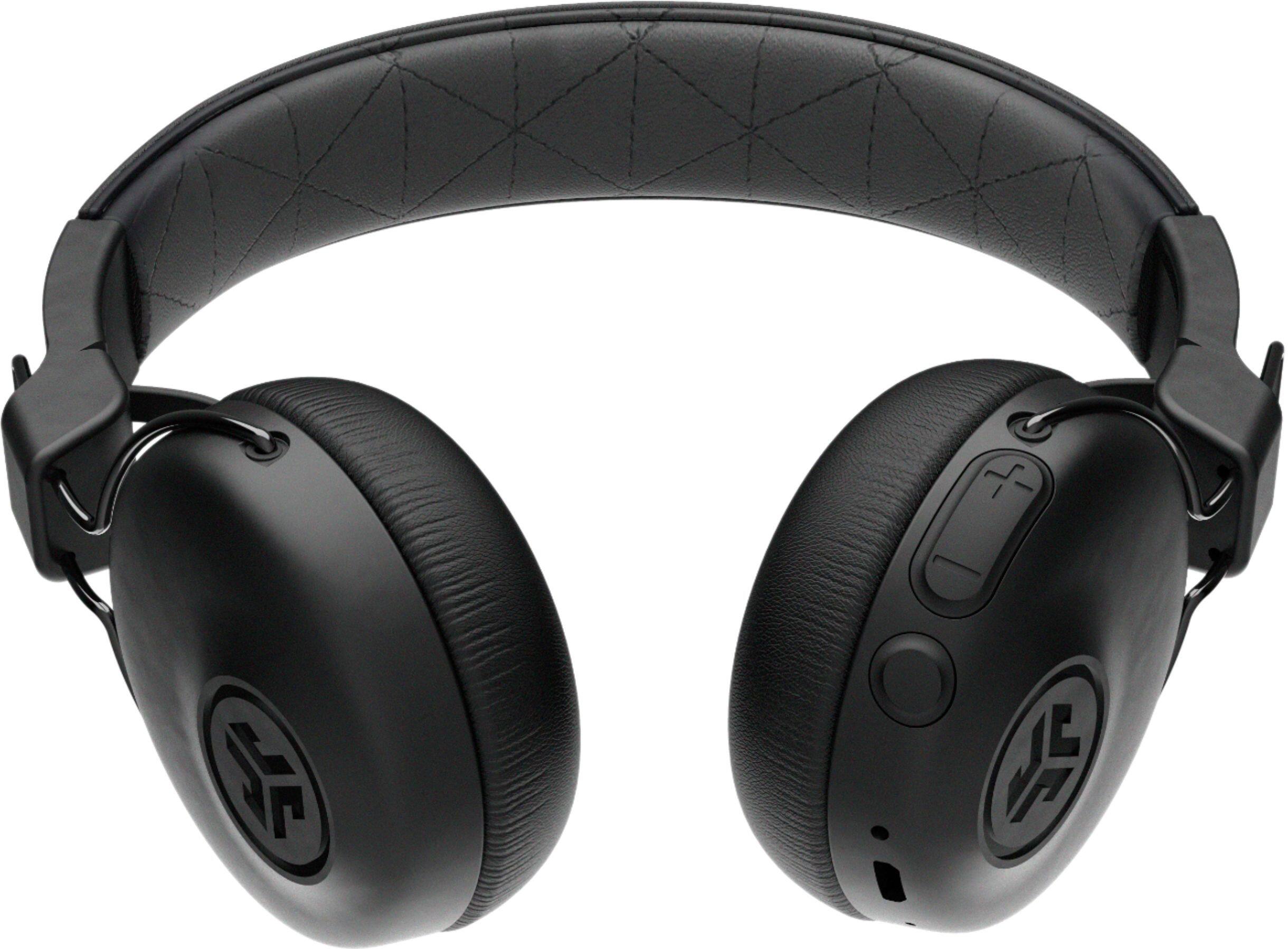 Alt View 12. JLab - Studio ANC Wireless On-Ear Headphones - Black.