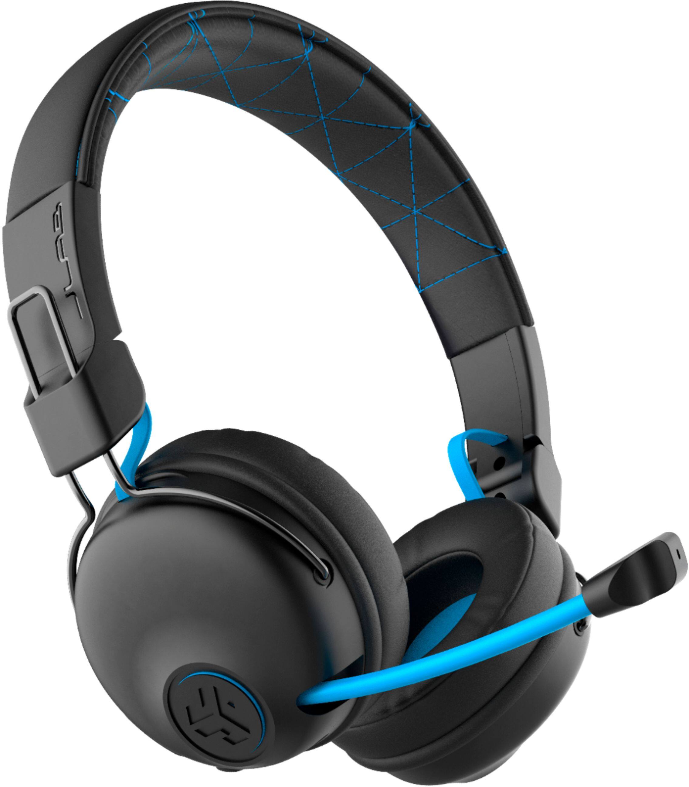 Angle. JLab - Play Gaming Wireless Headset - Black/Blue.
