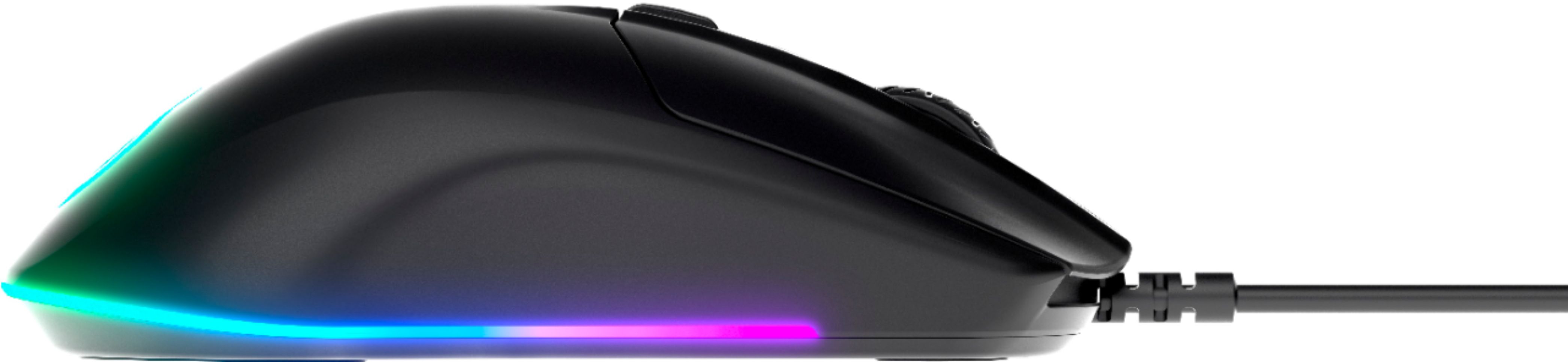 SteelSeries Rival 3 Gaming Mouse - 8,500 CPI TrueMove Core Optical Sensor -  6 Programmable Buttons - Split Trigger Buttons - Brilliant Prism RGB  Lighting 