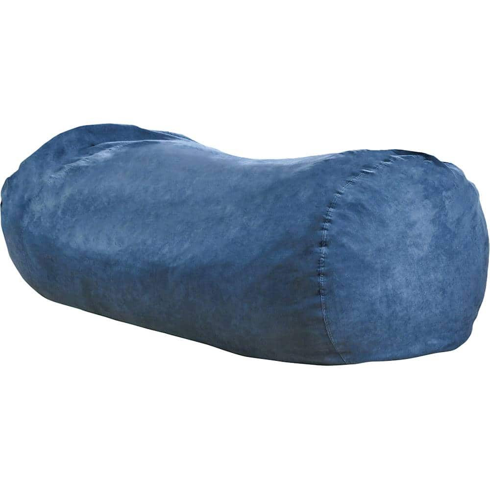 Noble House - Grafton Suede Bean Bag Lounger - Midnight Blue