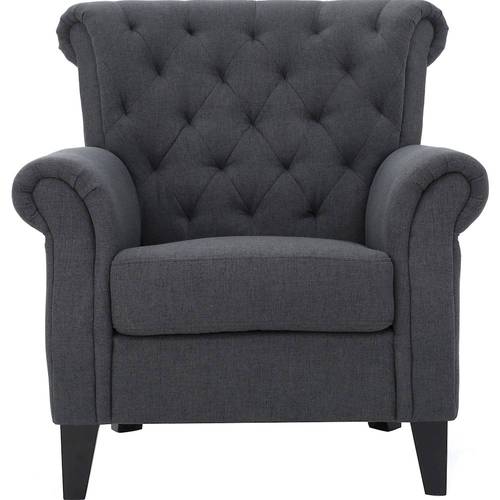 Noble House - Denton Club Chair - Dark Gray