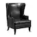 Front. Noble House - Parkerville Bycast Leather Club Chair - Black.