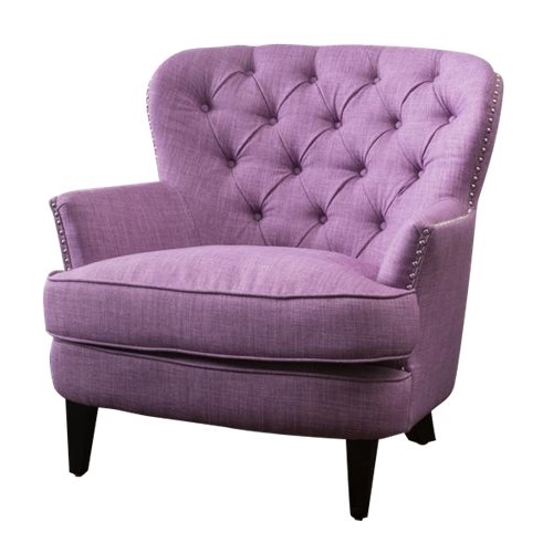 Noble House - Mayetta Club Chair - Light Purple