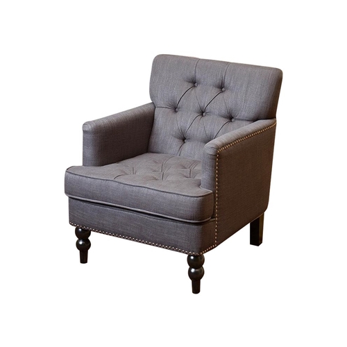 Noble House - Goessel Club Chair - Charcoal