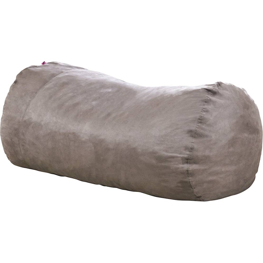 Noble House - Grafton Suede Bean Bag Lounger - Charcoal