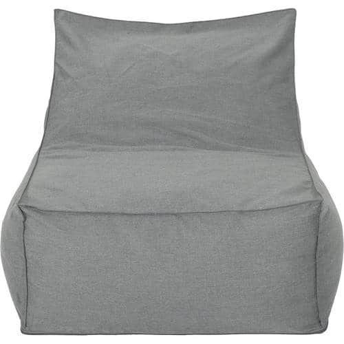 Noble House - Dracut Fabric Bean Bag Chair - Dark Grey