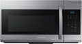 Front Zoom. Samsung - 1.7 Cu. Ft. Over-the-Range Microwave - Stainless Steel.