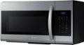Left Zoom. Samsung - 1.7 Cu. Ft. Over-the-Range Microwave - Stainless Steel.