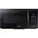 Front. Samsung - 1.7 Cu. Ft. Over-the-Range Microwave - Black.