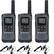 Angle. Motorola - Talkabout 20-Mile, 22-Channel FRS/GMRS 2-Way Radio Bundle - Dark Gray.