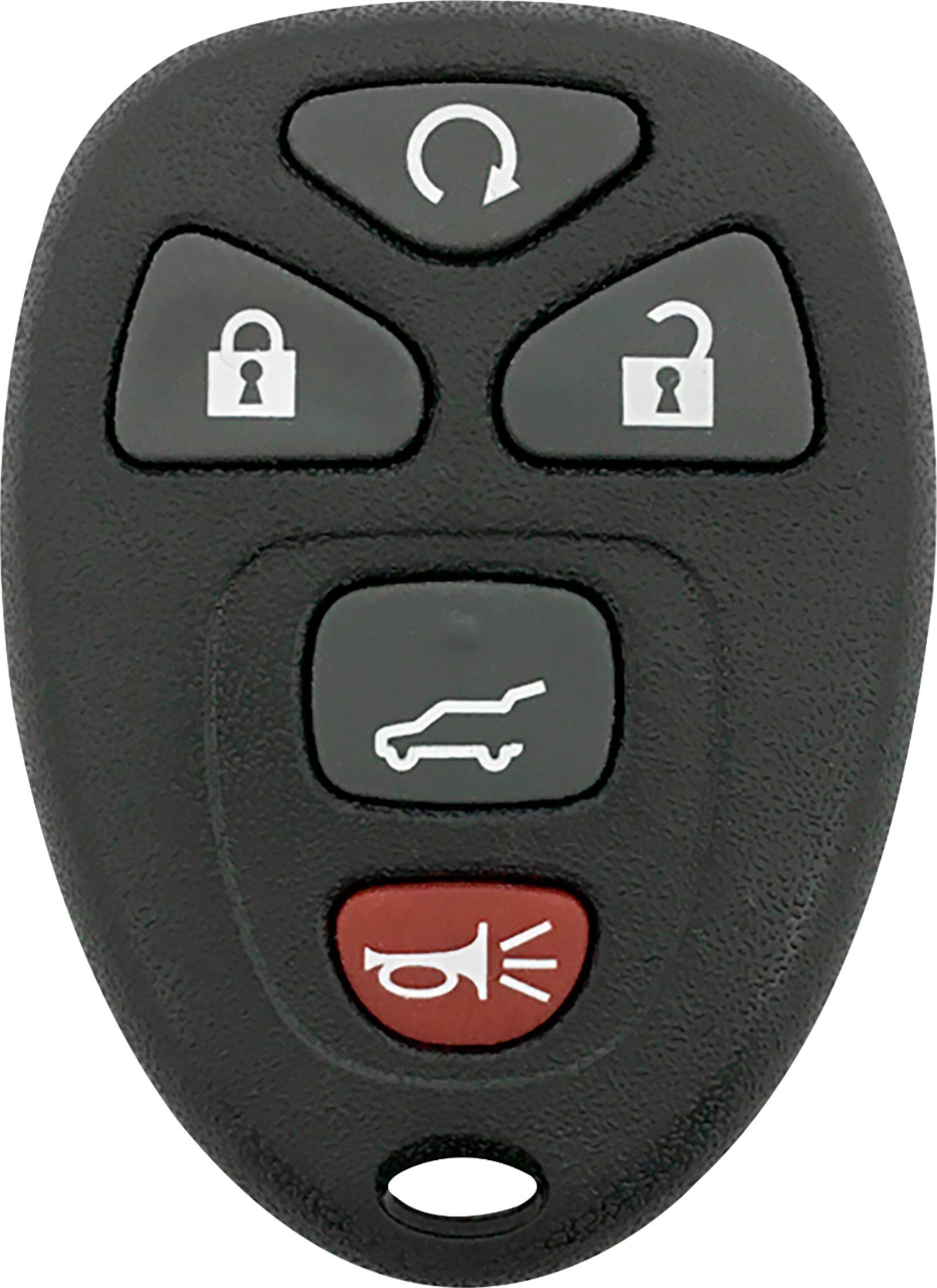 Front. DURAKEY - Remote for Select Buick, Cadillac, Chevrolet, and GMC Vehicles - Black.