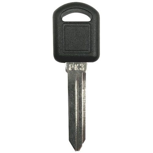 DURAKEY - Replacement Transponder Chip Key for select (1999-2004) Pontiac Montana and (2005-2009) Pontiac Montana SV6 - Black