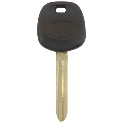 DURAKEY - Replacement Transponder Chip Key for select (2012-2017) Toyota Prius C and (2010-2019) Toyota 4-Runner - Black